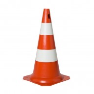 CONE SINAL  NARANJA/BLANCO 3400