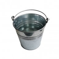 BALDE DE ACERO GALVANIZADO 10LITROS 
